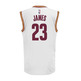 Adidas T-Shirt Réplica Lebron James Cavaliers (weiß/burde)