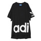 Adidas Originals Mujer Hemd Kleid Mystic Moon Rita Ora (negro)