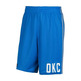 Adidas NBA Short Oklahoma Thunder Winter Hoops Rev (Atul/gris)