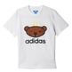 Adidas Originals Bear Logo von Nigo (weiß)