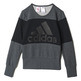 Adidas Junior Garderobe Style Logo (gris/schwarz)