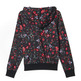 Adidas Originals Mujer Sudadera Trefoil Logo Flower Allover Print (negro/multicolor)