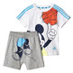 Adidas Disney Conjunto Infantil Sommer Mickey Maus (blanco/gris)