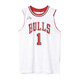 Set NBA Derrick Rose Bulls (weiß/rot)