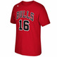 Adidas Camiseta NBA Spielzeit Gasol No16 (rojo)