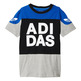 Adidas Originals Camiseta Junior Basketball (Asul/Negro/Griff/Blanc)