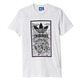 Adidas Originals Camiseta Hand Drawn Basketball (blanco)