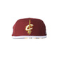 Adidas NBA Gorra Flat Cap Cavaliers (Burdeos/weiß/gelb)