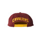 Adidas NBA Gorra Flat Cap Cavaliers (Burdeos/weiß/gelb)