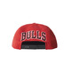 Adidas NBA Gorra Flat Cap Bulls (rot/weiß)