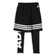 Adidas Short mit Malla Essentials Linear 3S 2 in 1 (schwarz/weiß)