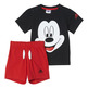 Adidas Disney Conjunto Bebé Mickey Maus (negro/rojo/blanco)