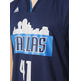 Adidas Camiseta Réplica Dirt Nowitzki Dallas Mavericks (Navy/gris)