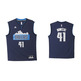 Adidas Camiseta Réplica Dirt Nowitzki Dallas Mavericks (Navy/gris)