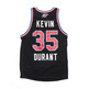 Camiseta Réplica Kevin Durant All Star West NYC 15 (negro/rojo/blanco)