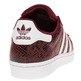 Adidas Originals Superstar Schlange Kinder "Maroon" (burgund/blanco)