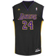 Adidas Camiseta Réplica Kobe Bryant Lakers (negra/purple)