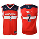 Adidas Jersey Replica John Wall Wizards (rot/marin/weiß)