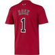 Adidas NBA T-Shirt Gametime Rose Bulls (rot/schwarz/rot)