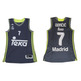 Camiseta Luka Doncic #7# Real Madrid Basket 2015-2016 (gris/volt)