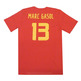 T-Shirt Cover Marc Gasol #13# Spanien (602/rot/gelb)