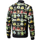 Adidas Original Allover Print Track Top (schwarz)