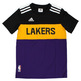 Adidas Camiseta Niño NBA Lakers Winter Hoops (schwarz/gelb/rein)