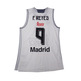 T-shirt F. Reyes #9# Real Madrid Basket 2015-2016 (blanco/gris)