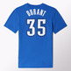 Adidas T-Shirt NBA Spielzeit Durant No 35 (blau)