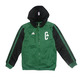 Adidas Boston Celtics Full-Zip Hoody Kids (burgund/schwarz)