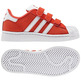 Adidas Superstar 2 CF Infantil (19-27)(Coral orange/weiß)