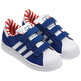 Adidas Superstar 2 CF C (28-35)(blau/weiß)