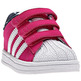 Adidas Superstar 2 CF Infatile (19-27)(rosa/blanco)