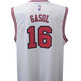 Adidas Camiseta Réplica Pau Gasol Bulls (weiß/rot)