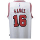 Adidas Camiseta Swingman Pau Gasol Bulls (weiß/rot)