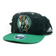 Adidas Gorra Flatbrim Boston Celtics Bordada (schwarz/grün/weiß)