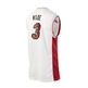 Adidas Camiseta Réplica Wade Miami Heat (weiß/rot/schwarz)