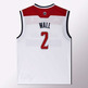 Adidas Camiseta Réplica John Wall Wizards (weiß/rot/marin)