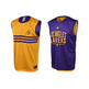 Adidas Camiseta NBA L.A Lakers Summer Run Reversible (amarillo/pura)