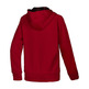 Original Damen Sweatshirt Girly Zip Hoody (rot/weiß)