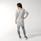 Adidas Original Sweatshirt Kleid Logo Zebra (gris)