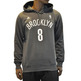 Adidas Sudadera NBA Spielzeit Spieler Brooklyn Williams No 8 (plomo/blanco)