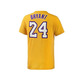 Adidas Camiseta Niño NBA Spielzeit Bryant No 24 (gelb)