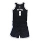 Pack Deron Williams Brooklyn Niño (negro/blanco)