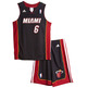 Pack Lebron James Miami Child (schwarz/rot)