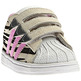 Adidas Superstar Tiger CF Inf (beig/black/pink)