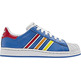 Adidas Superstar (36-40/blau/weiß/rot)