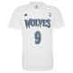 Adidas Shirt Child NBA Game Time Rubio #9 (weiß)