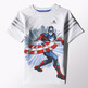 Adidas Marvel Conjunto Niño Avenger Capitan America (weiß/rot/gris/azul)