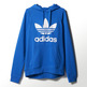 Original Adidas Trefoil (blau/weiß)